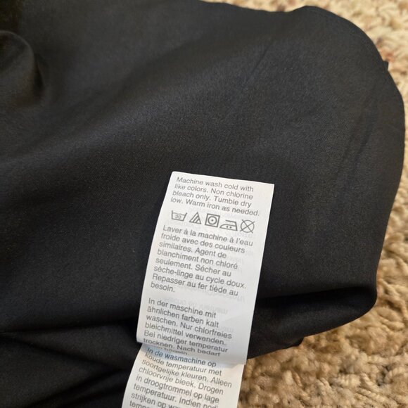 J Crew Black Tank Blouse Women's Size 10 Adjustable Strap NWT - Picture 6 of 8